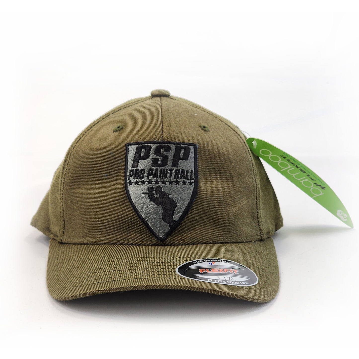 Old School Find - PSP Pro Logo - Flexfit Hat - Olive