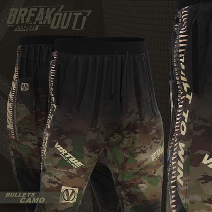 Virtue Breakout Jogger - Bullets Camo