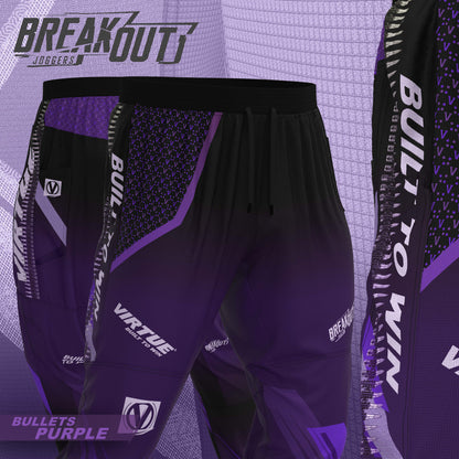 Virtue Breakout Jogger - Bullets Purple