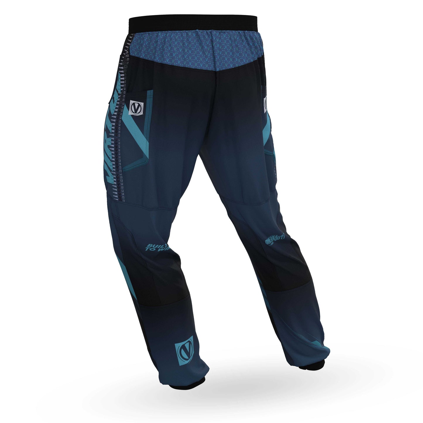 Virtue Breakout Jogger - Bullets Cyan